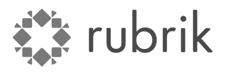 Rubrik Logo grayscale