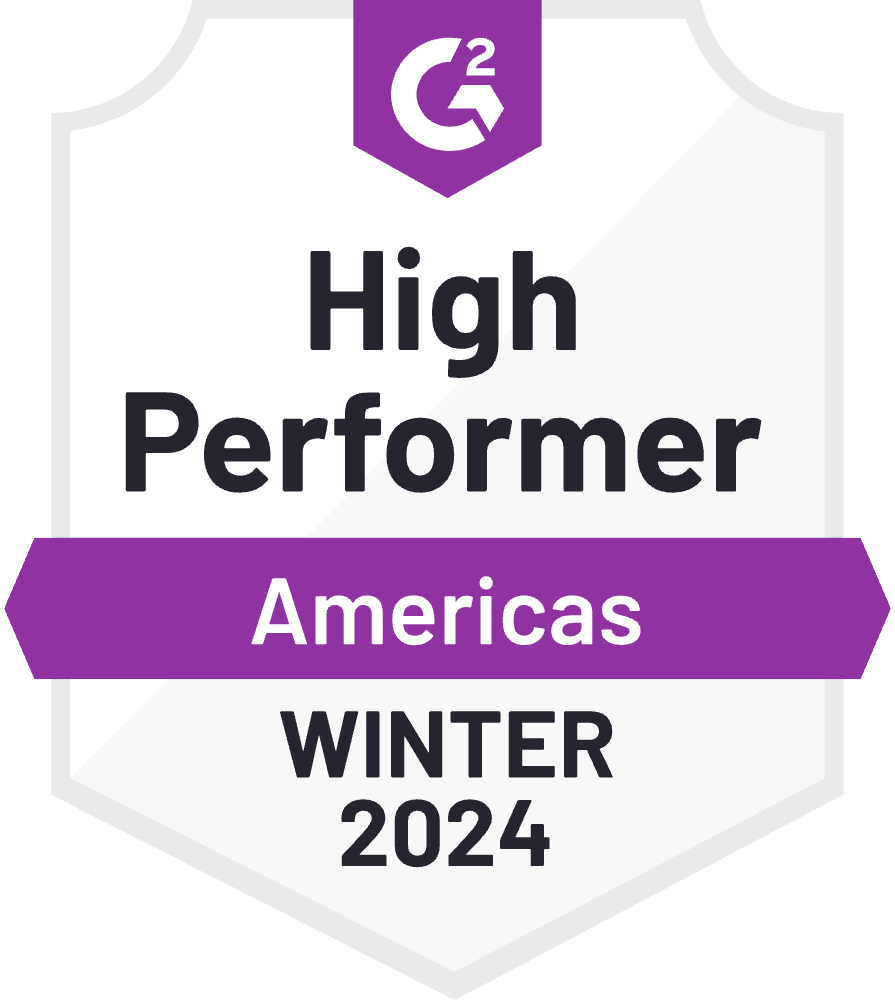 High Performer Americas Winter 2024